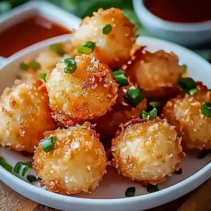 Crispy Shrimp Balls with Sweet Chili Sauce