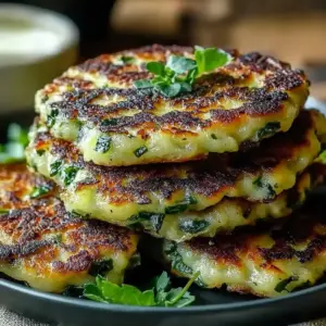 Crispy Zucchini Fritters