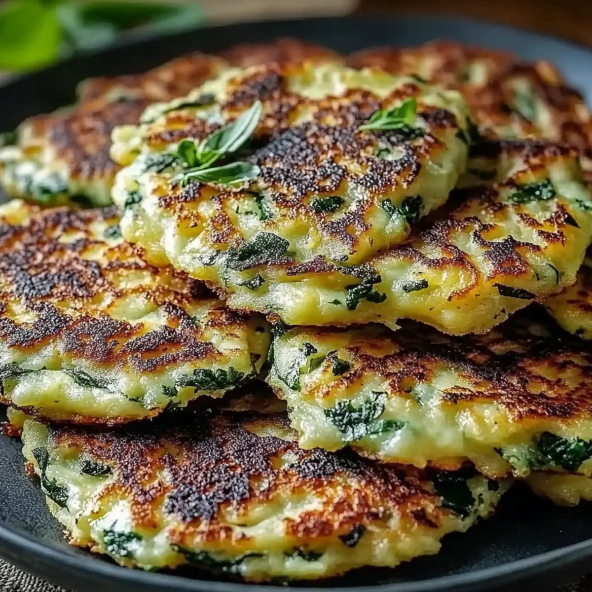 Crispy Zucchini Fritters
