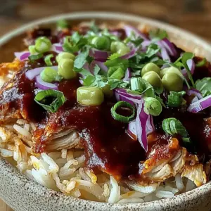 Crockpot Pulled Pork Bowls