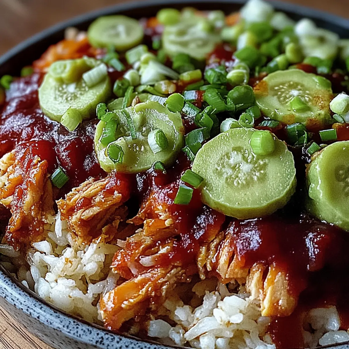 Crockpot Pulled Pork Bowls