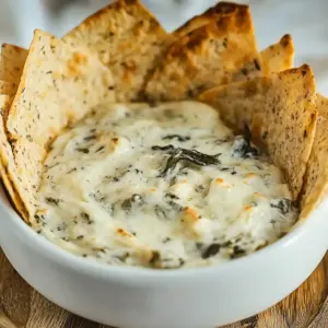 Crockpot Spinach Artichoke Dip