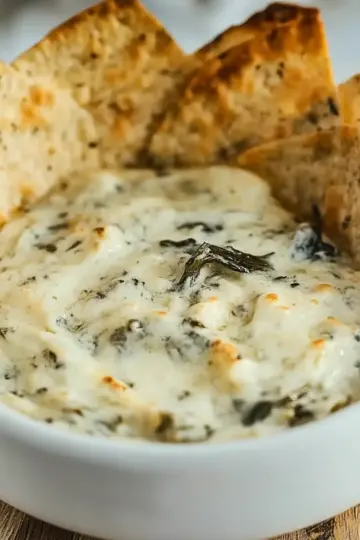 Crockpot Spinach Artichoke Dip