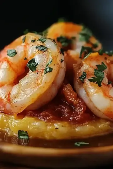 Garlic Shrimp Mofongo