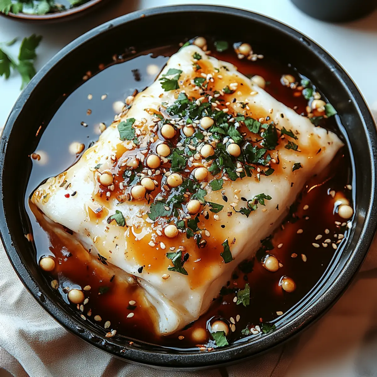 Ginger Soy-Glazed Cod
