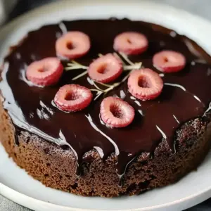 Gluten Free Vegan One Bowl Chocolate Cake