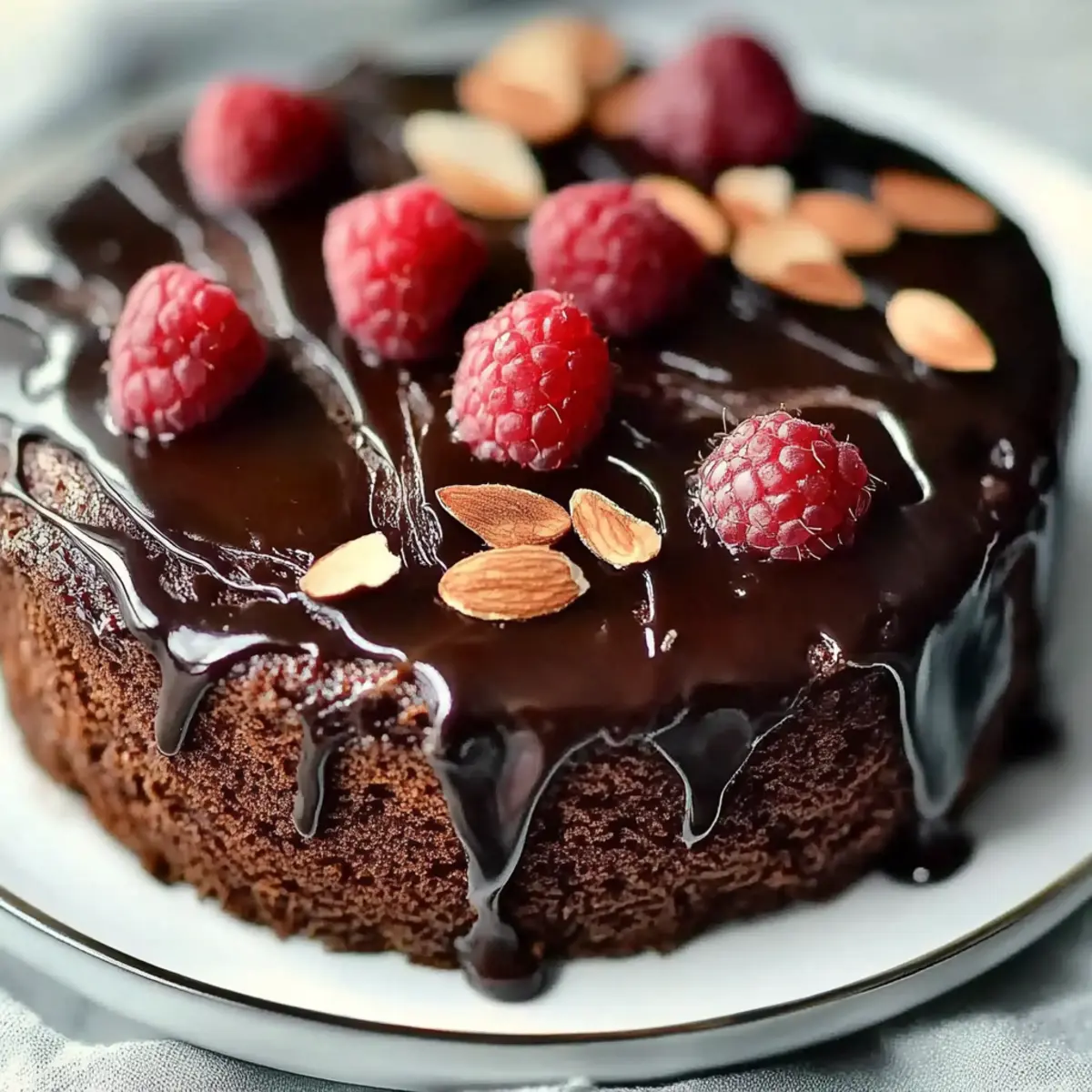 Gluten Free Vegan One Bowl Chocolate Cake