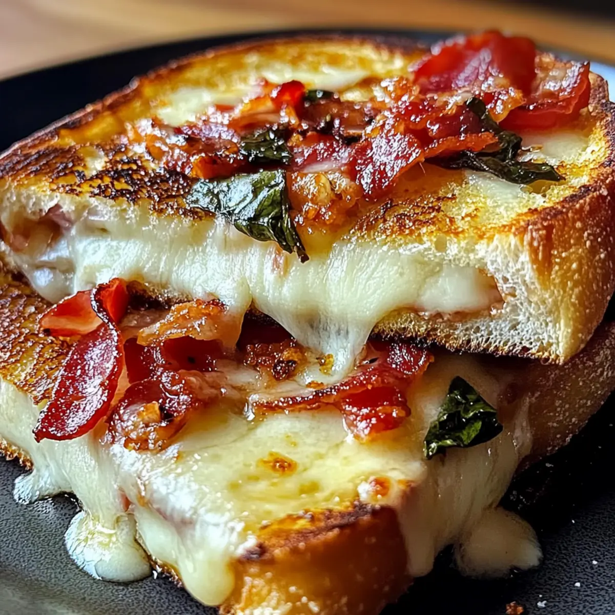 Grinder Grilled Cheese Sandwich