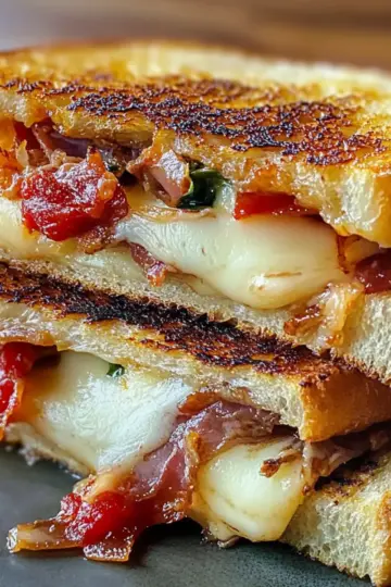 Grinder Grilled Cheese Sandwich