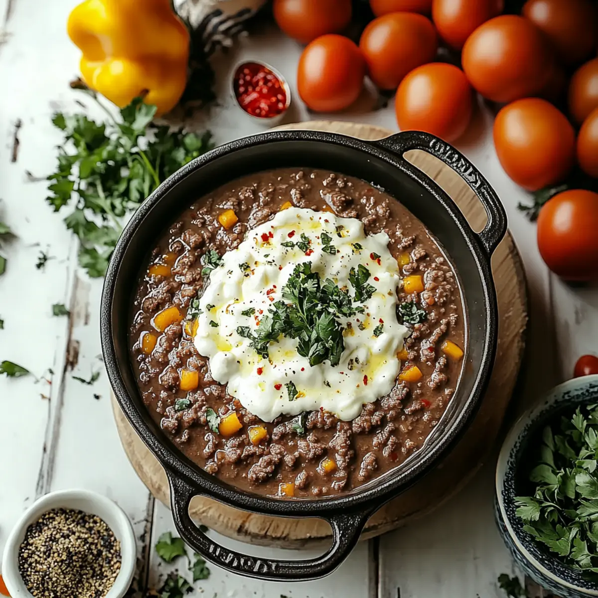 Ground Beef Stroganoff