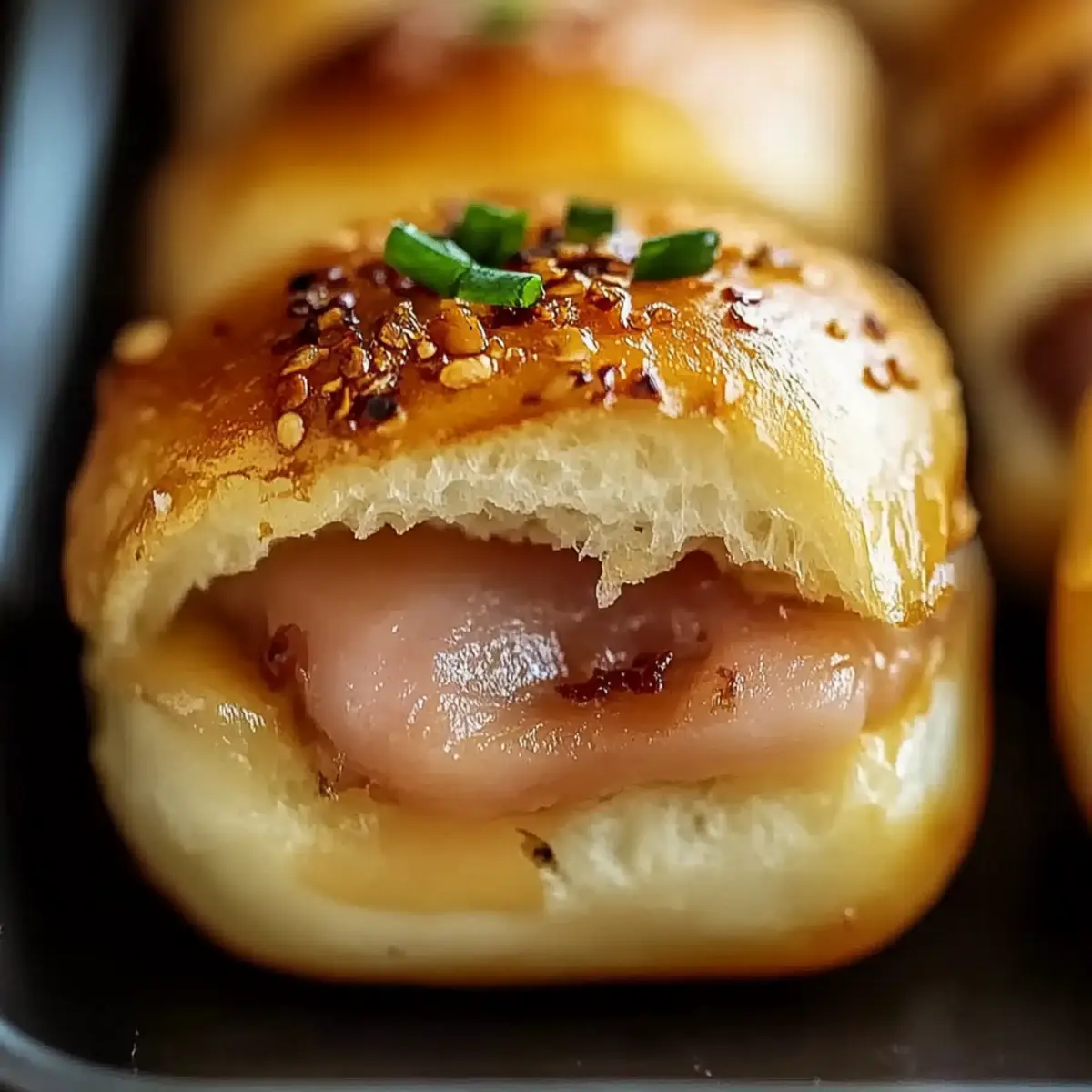 Ham and Cheese Hawaiian Roll Sliders