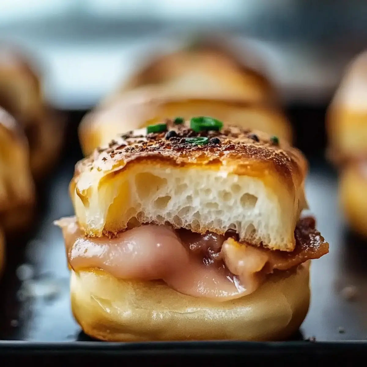 Ham and Cheese Hawaiian Roll Sliders