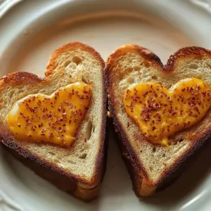 Heart-Shaped Grilled Cheese Dippers