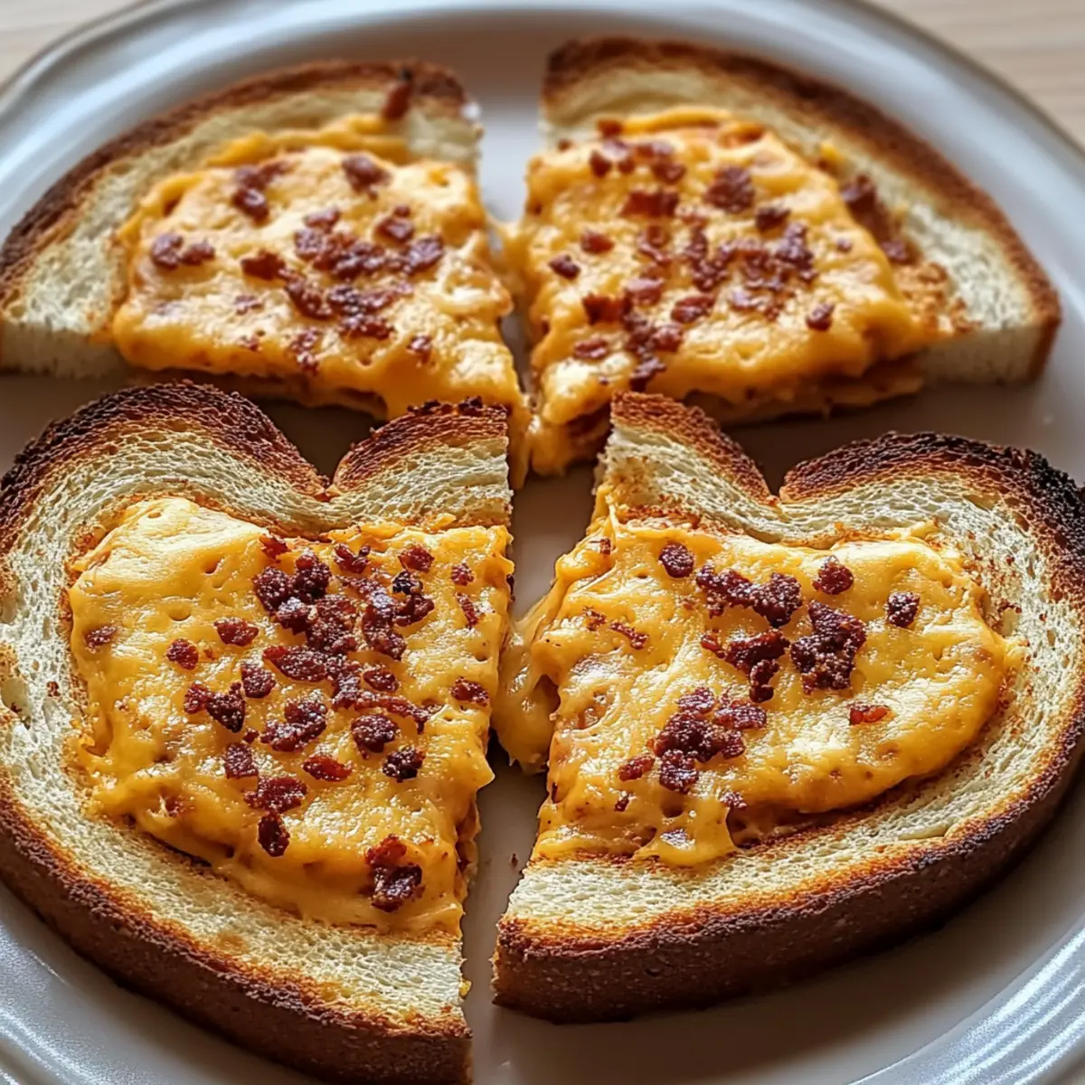 Heart-Shaped Grilled Cheese Dippers