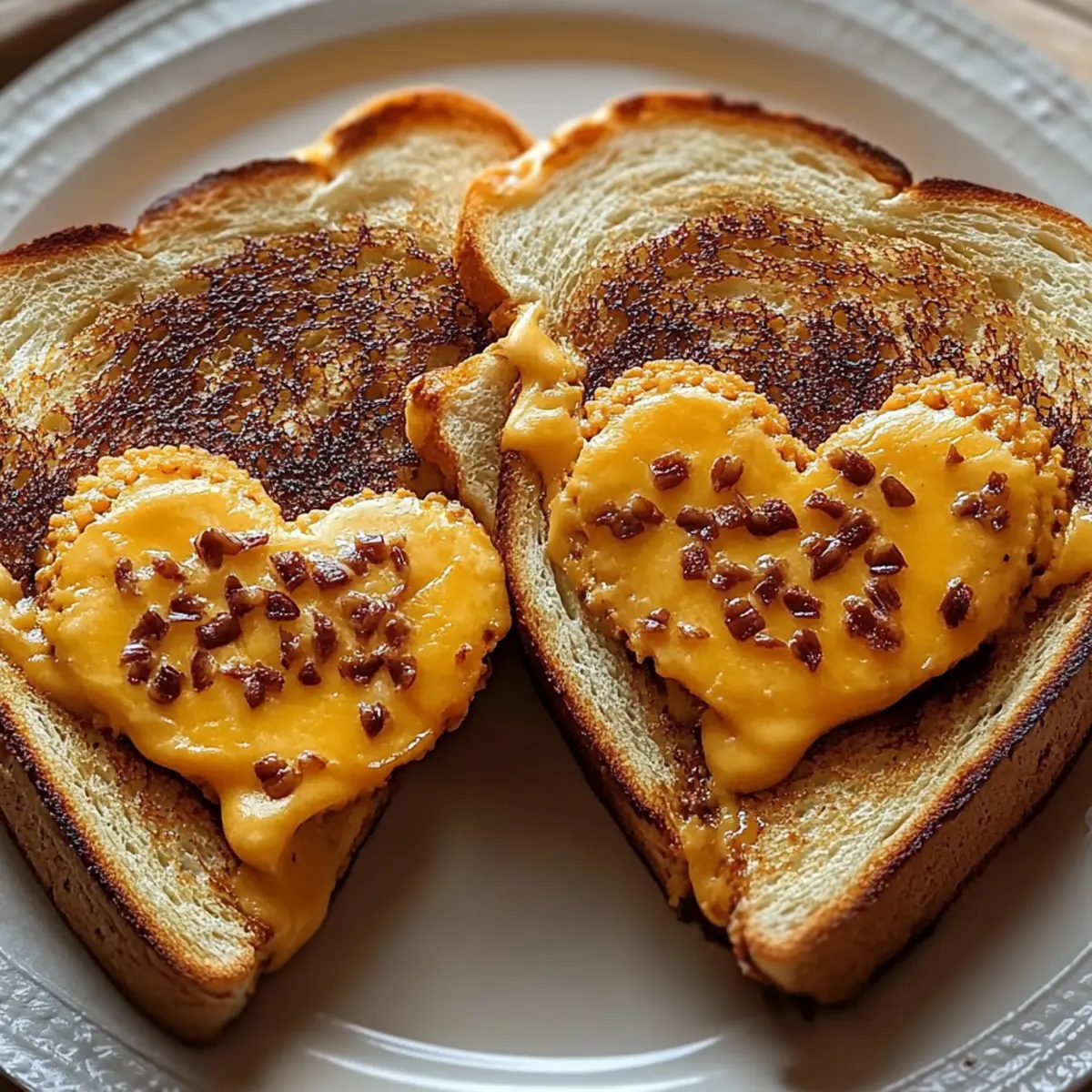 Heart-Shaped Grilled Cheese Dippers