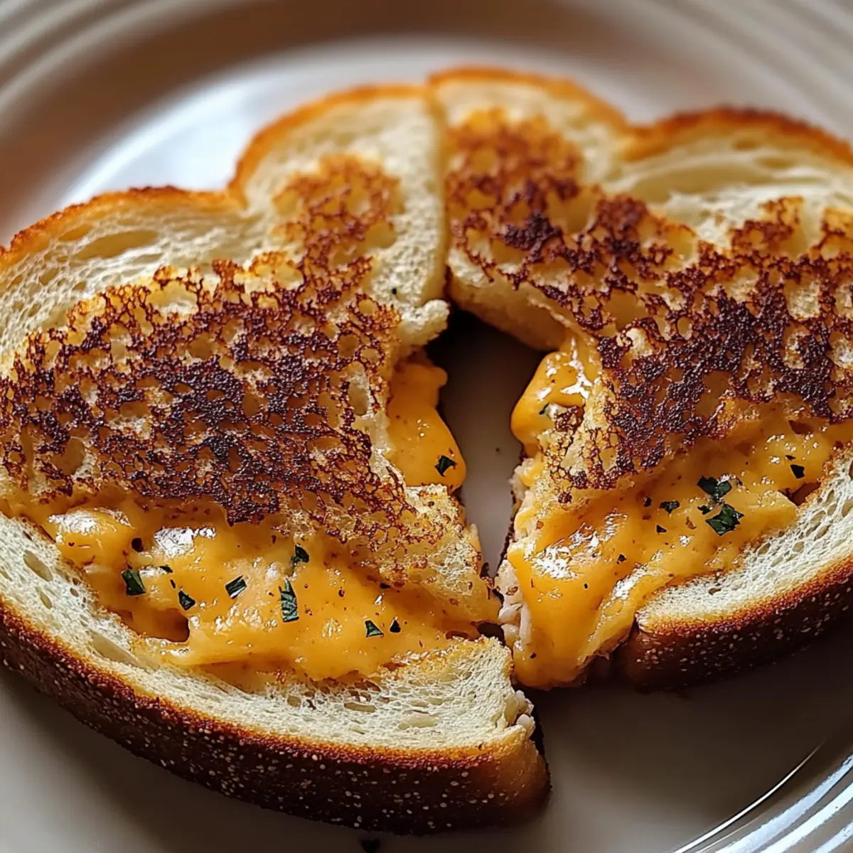 Heart-Shaped Grilled Cheese Dippers