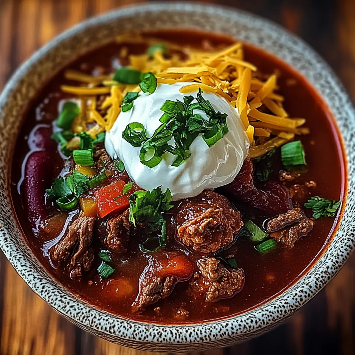 Hearty Crockpot Chili Colorado