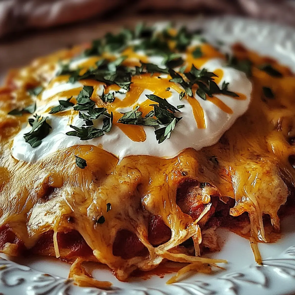 High-Protein Chicken Enchilada Bowls