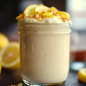 Lemon Cream Pie Vegan Protein Shake