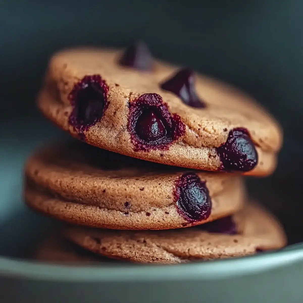 Maraschino Cherry Chocolate Chip Cookies