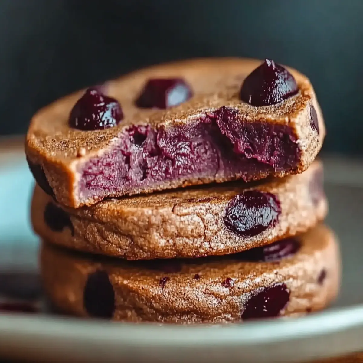Maraschino Cherry Chocolate Chip Cookies