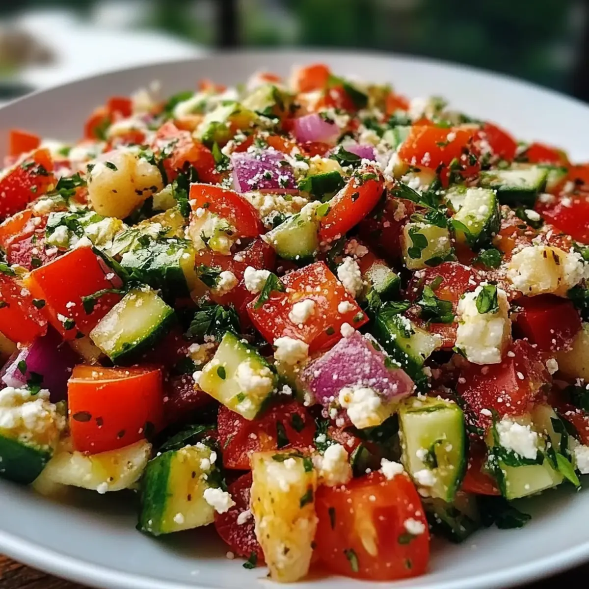 Mediterranean Chopped Salad