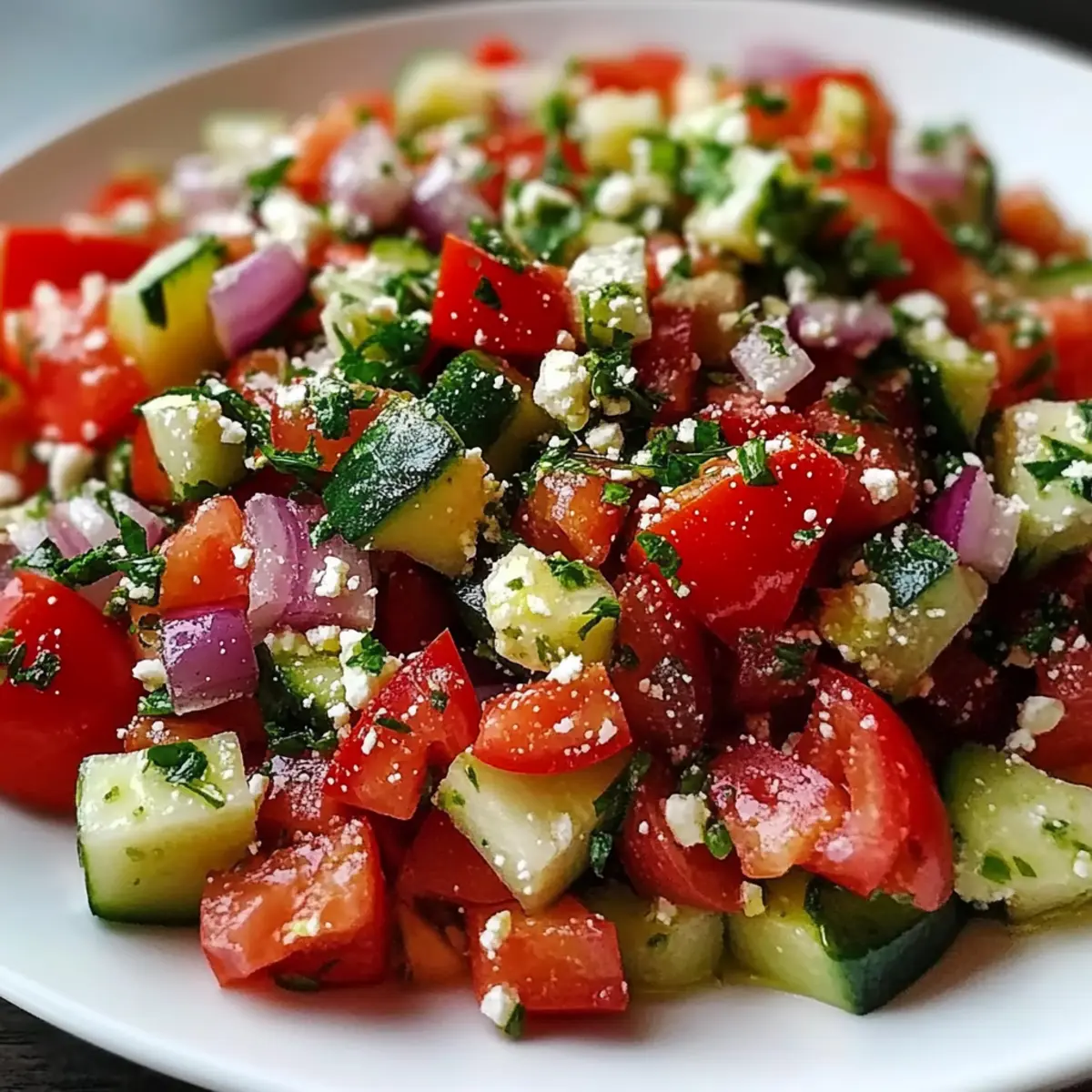 Mediterranean Chopped Salad