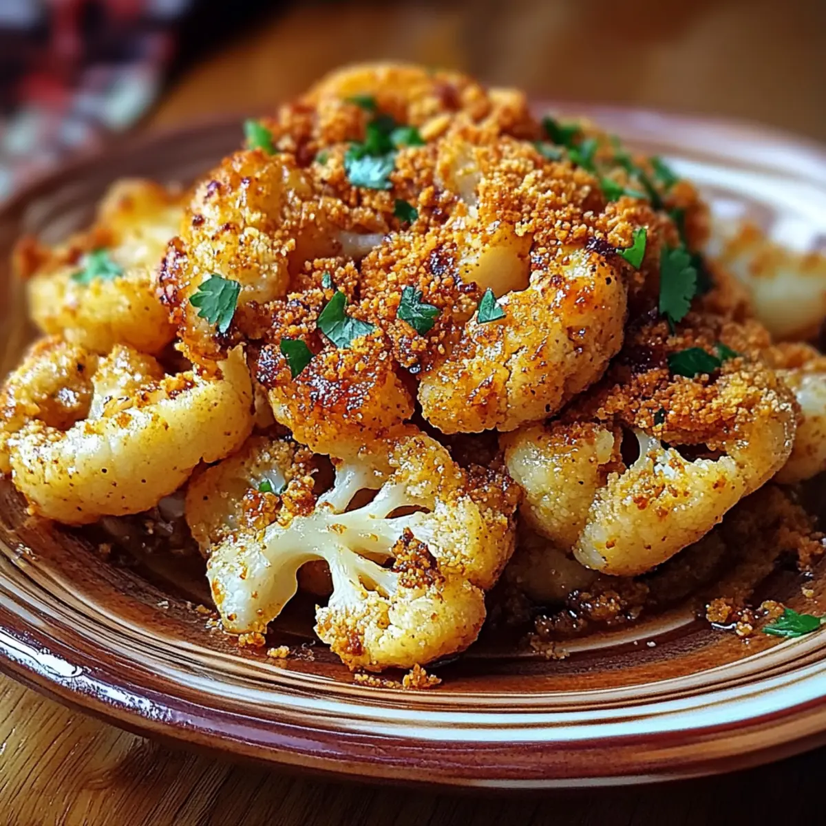 Moroccan Cauliflower with Tahini-Honey