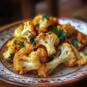 Moroccan Cauliflower with Tahini-Honey