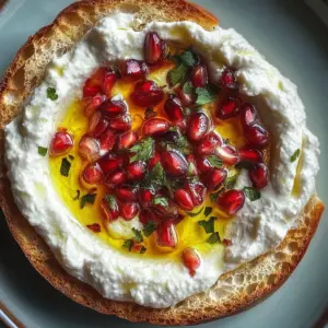 Pomegranate Pistachio Feta Dip