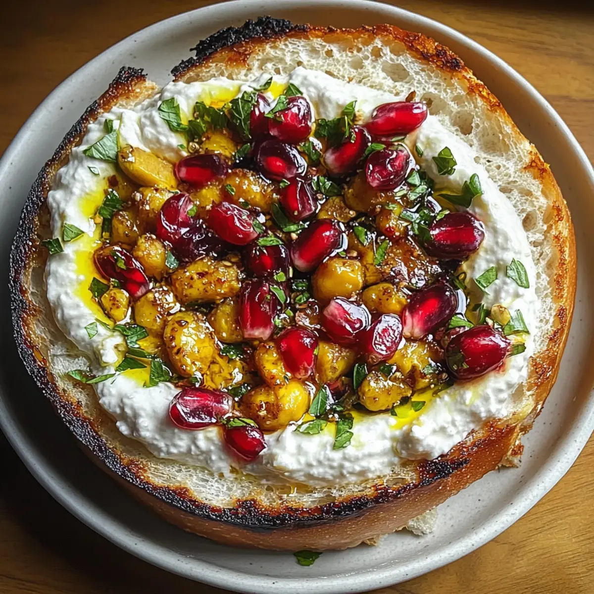 Pomegranate Pistachio Feta Dip