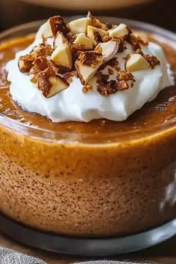Pumpkin Pie Greek Yogurt Chia Pudding