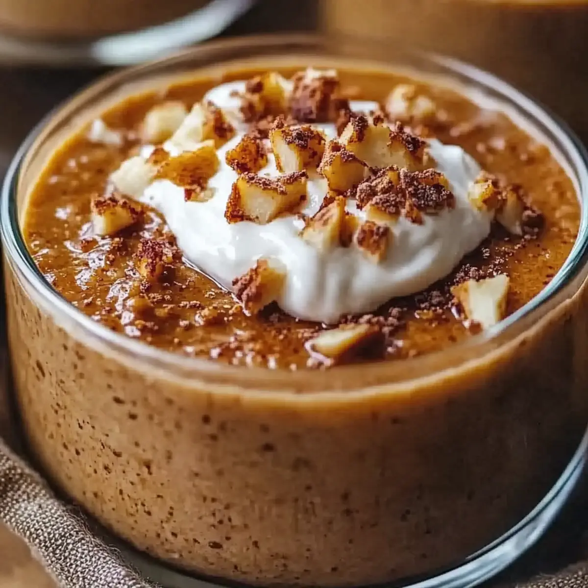 Pumpkin Pie Greek Yogurt Chia Pudding