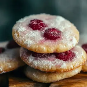 Raspberry Sugar Cookies