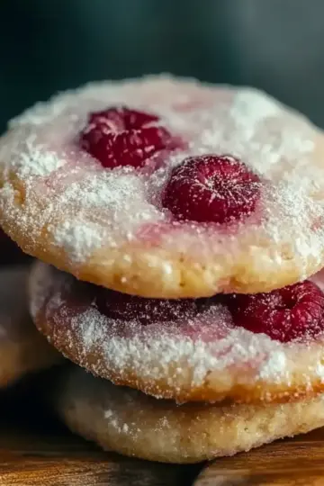 Raspberry Sugar Cookies