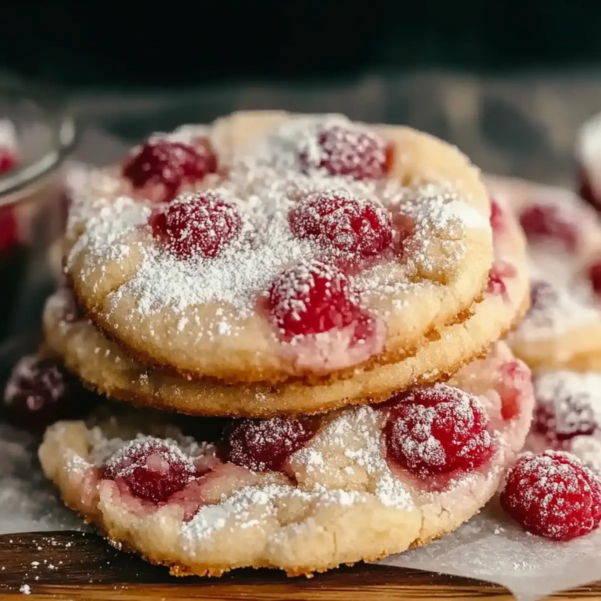 Raspberry Sugar Cookies
