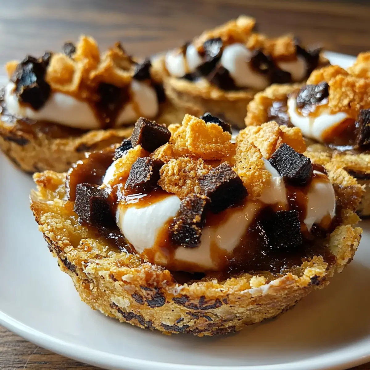 S’mores Cookie Cups