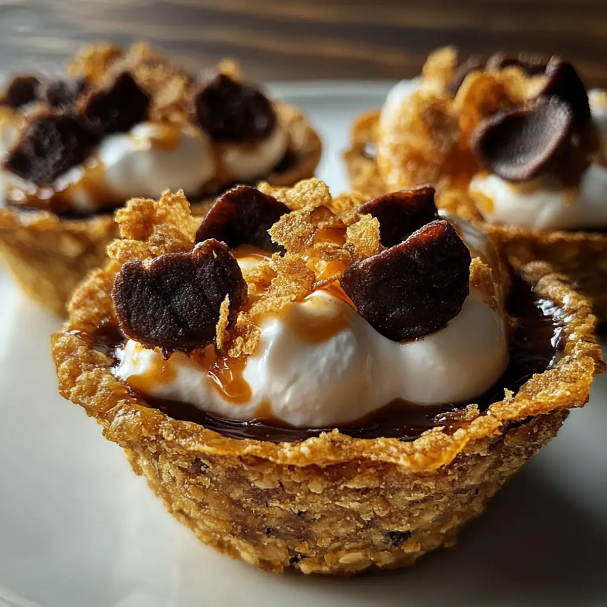 S’mores Cookie Cups