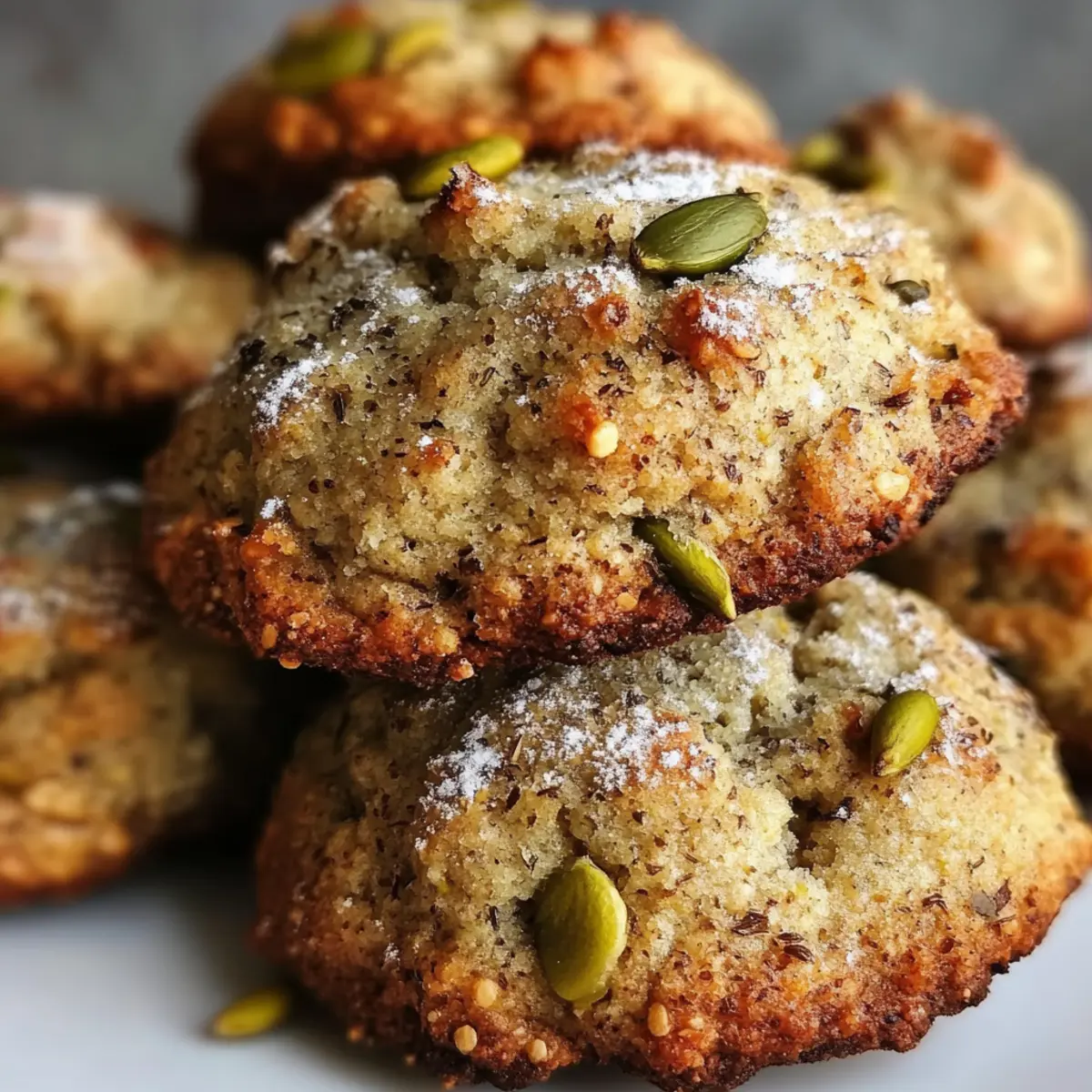 Salted Honey Pistachio Cookies