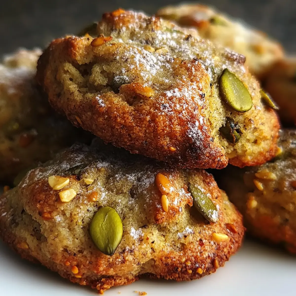 Salted Honey Pistachio Cookies
