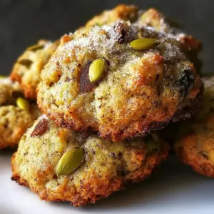 Salted Honey Pistachio Cookies