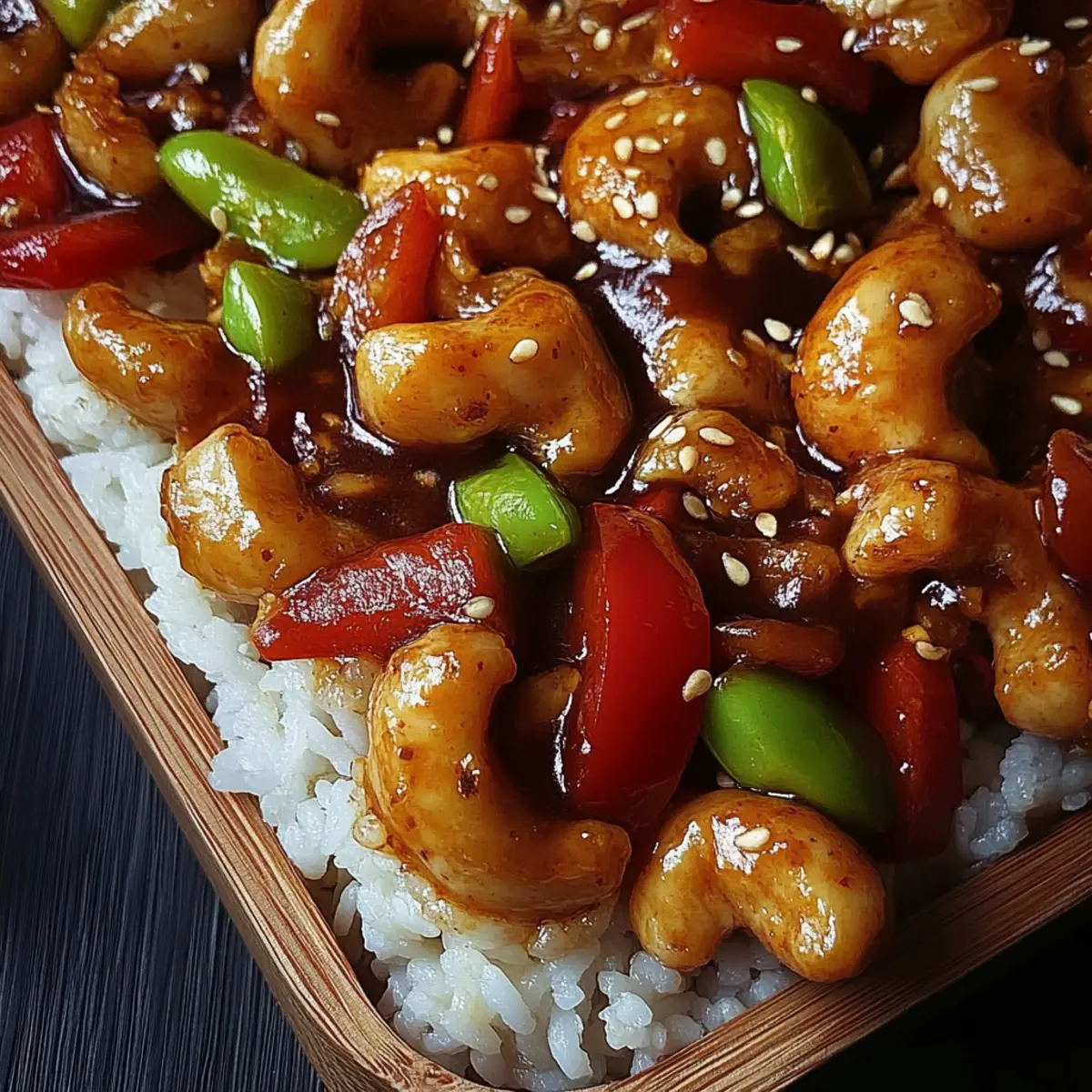 Sheet Pan Cashew Chicken