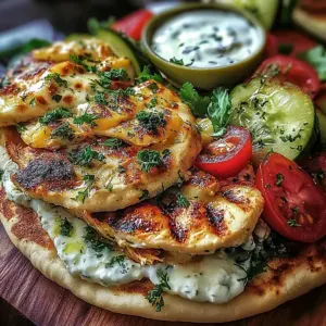Sheet Pan Chicken Pitas with Herby Ranch