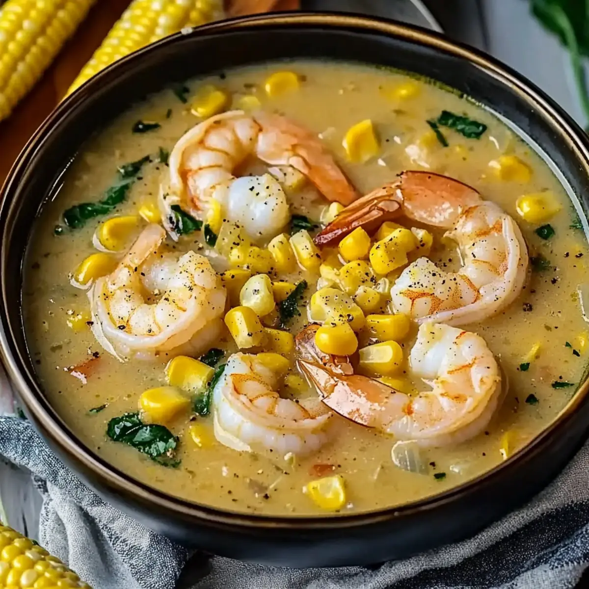 Shrimp and Corn Soup