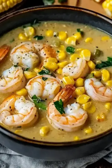 Shrimp and Corn Soup