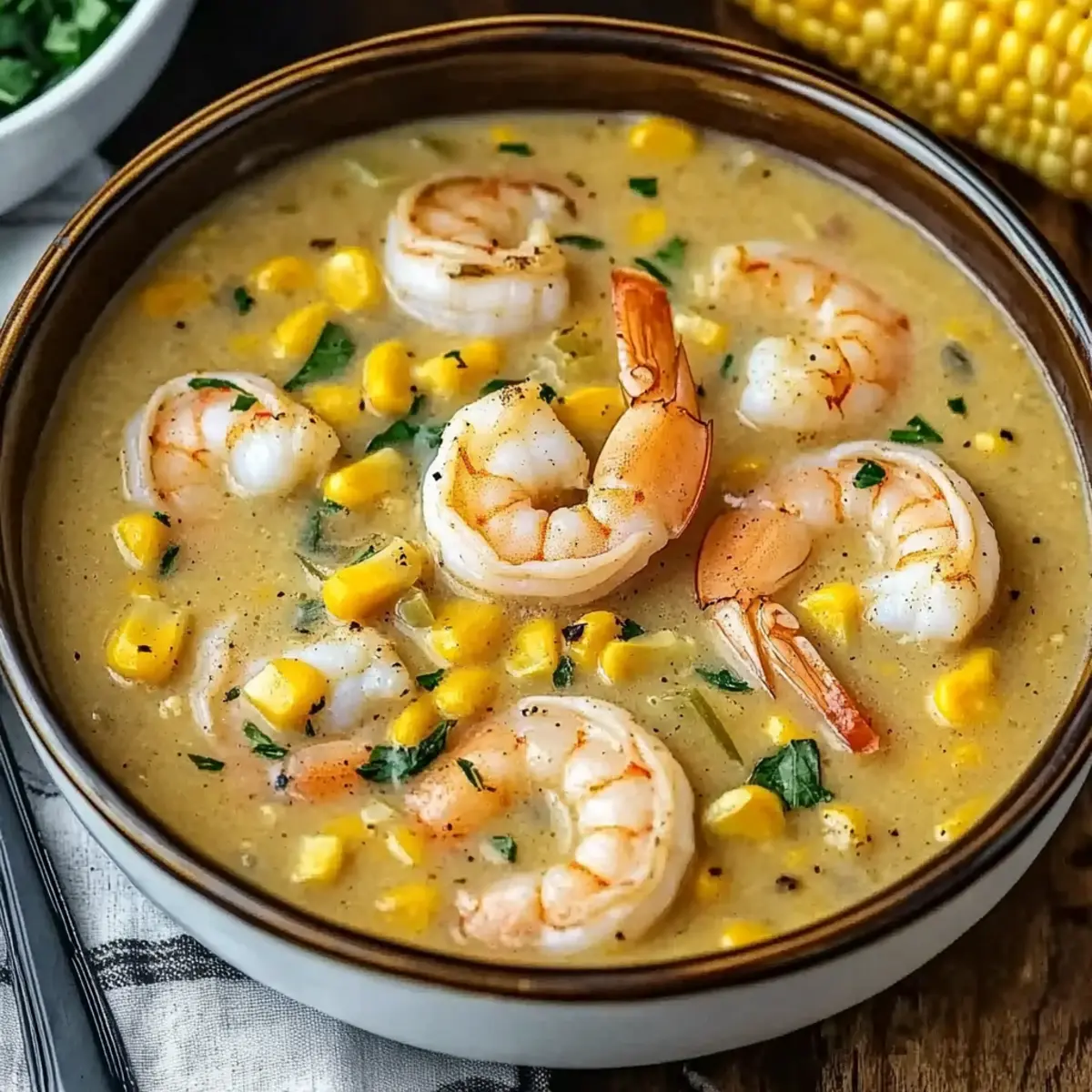 Shrimp and Corn Soup