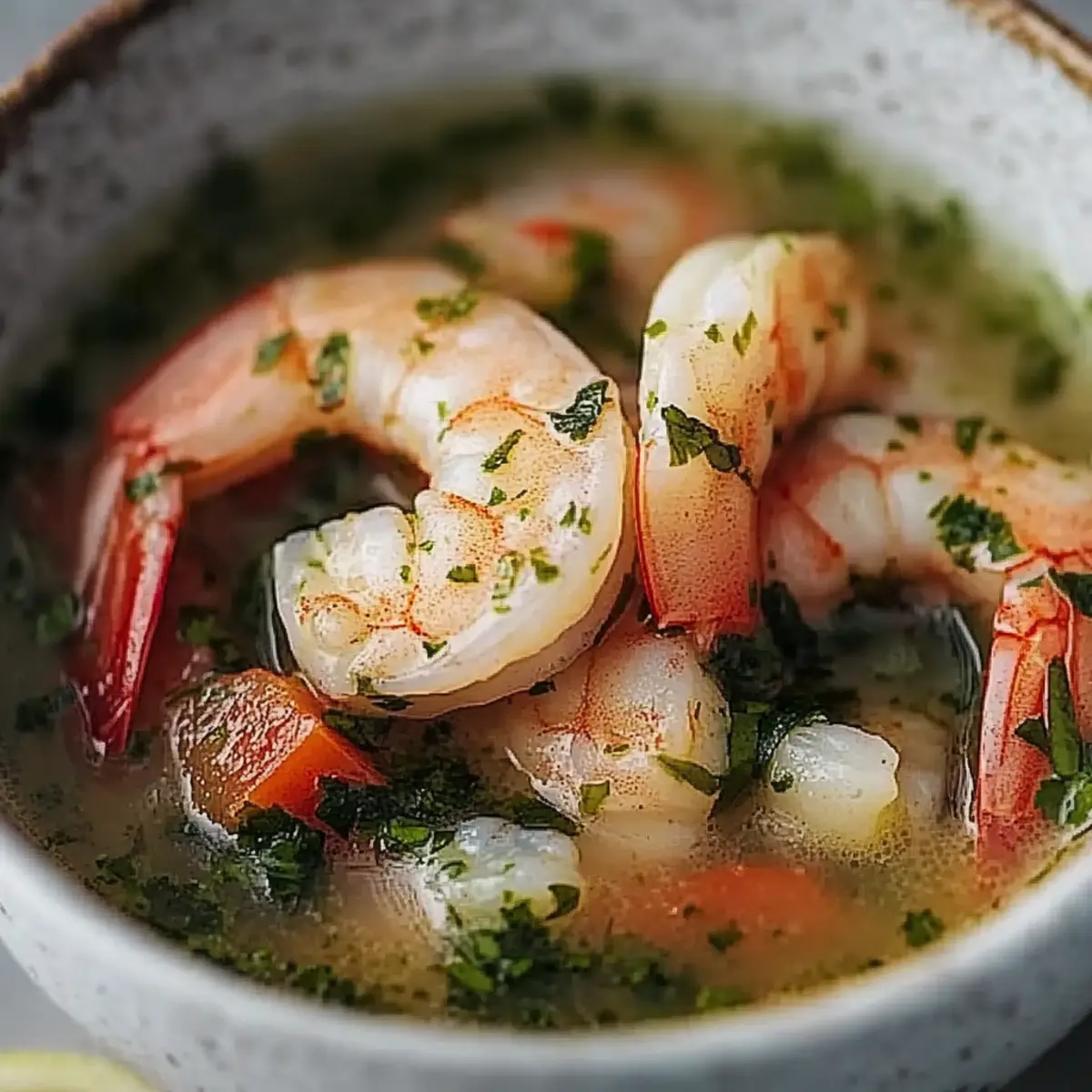 Shrimps in Culichi Salsa