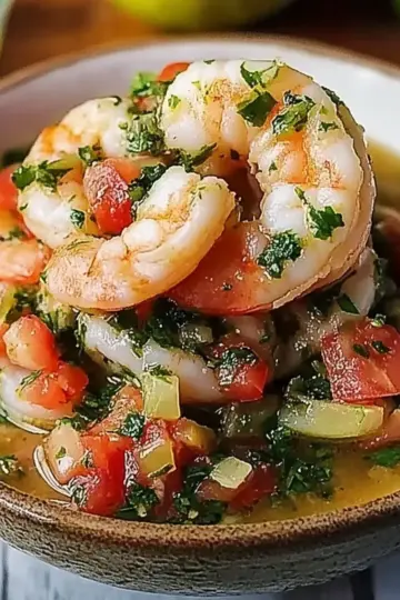 Shrimps in Culichi Salsa