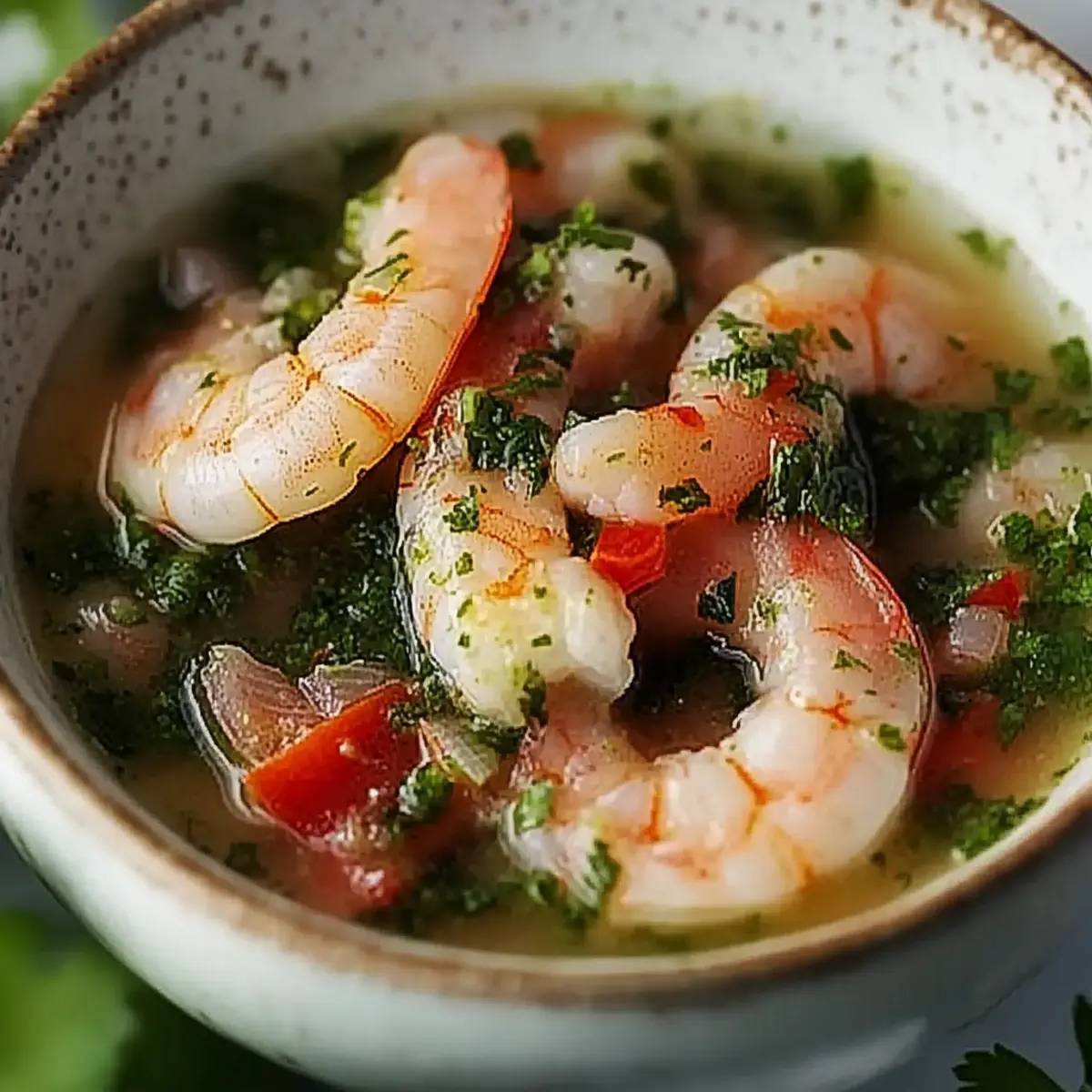 Shrimps in Culichi Salsa