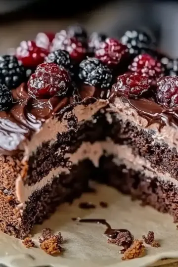 Sour Cream Chocolate Loaf Cake